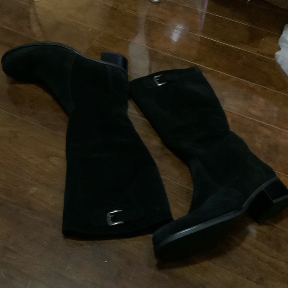 La Canadienne Poppie riding boots, 11 WIDE, Black, Made in...